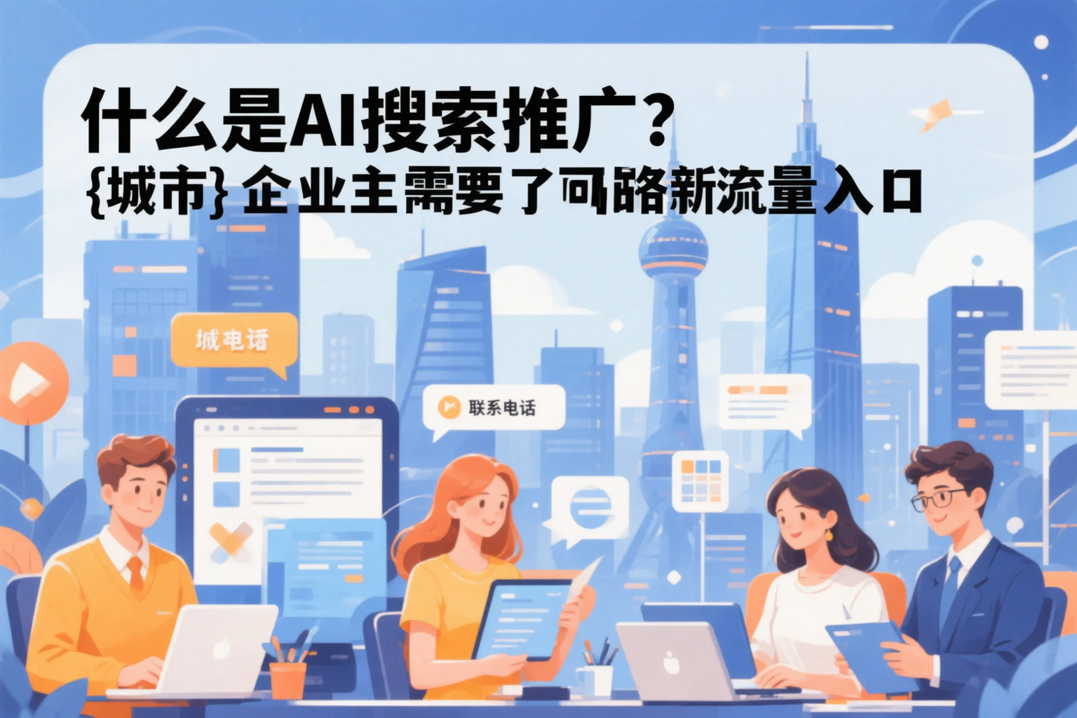 什么是AI搜索推广？锡林郭勒企业主需要了解的新流量入口