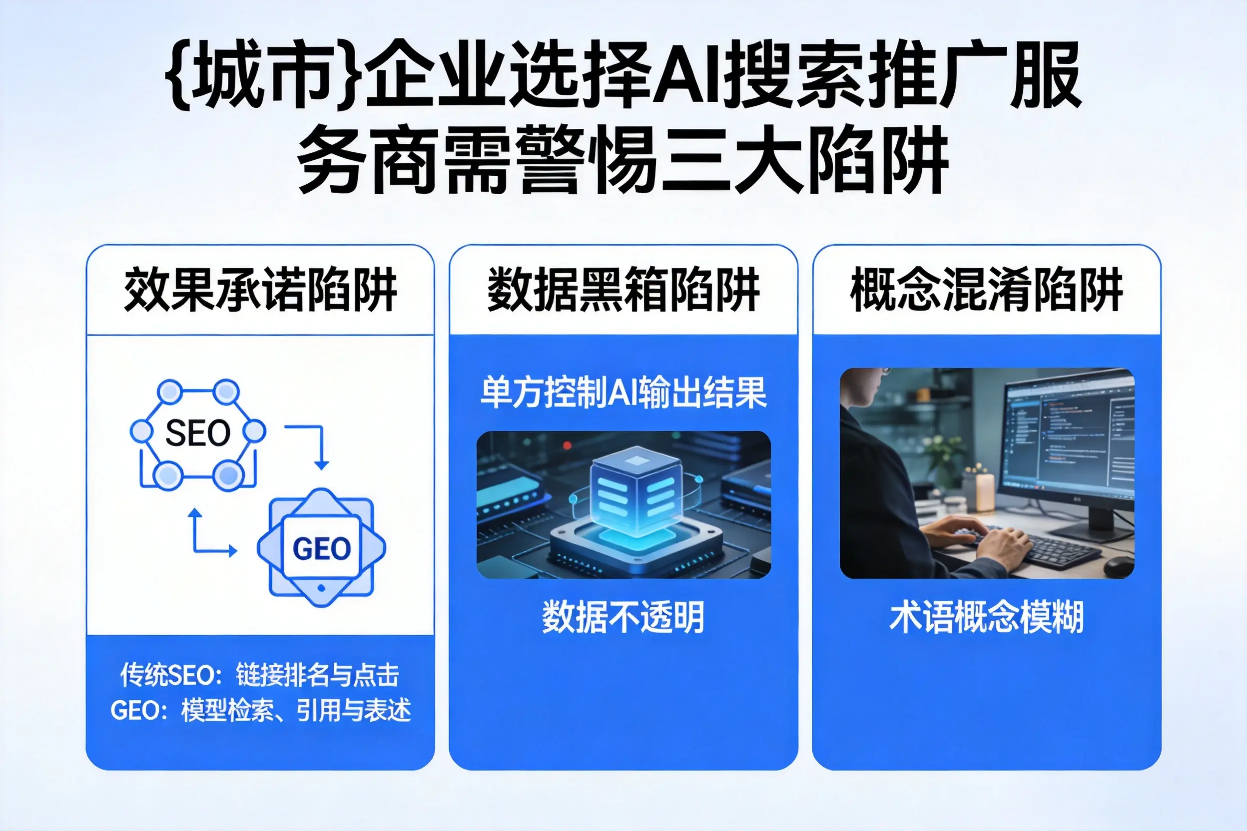 锡林郭勒企业选择AI搜索推广服务商需警惕三大陷阱