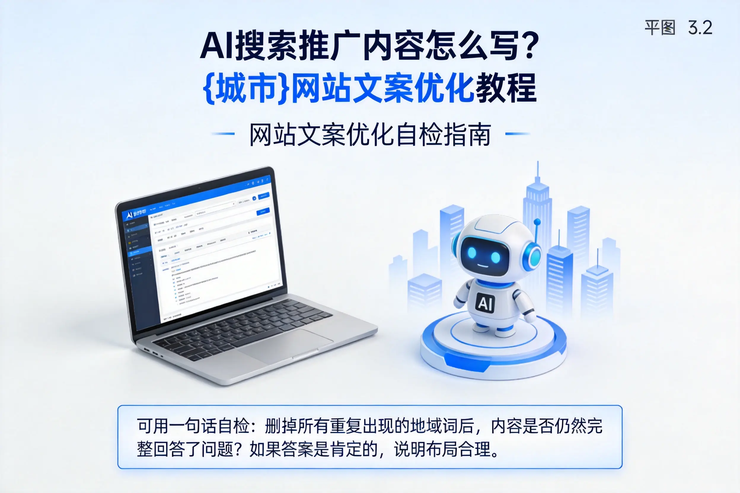 AI搜索推广内容怎么写?锡林郭勒网站文案优化教程