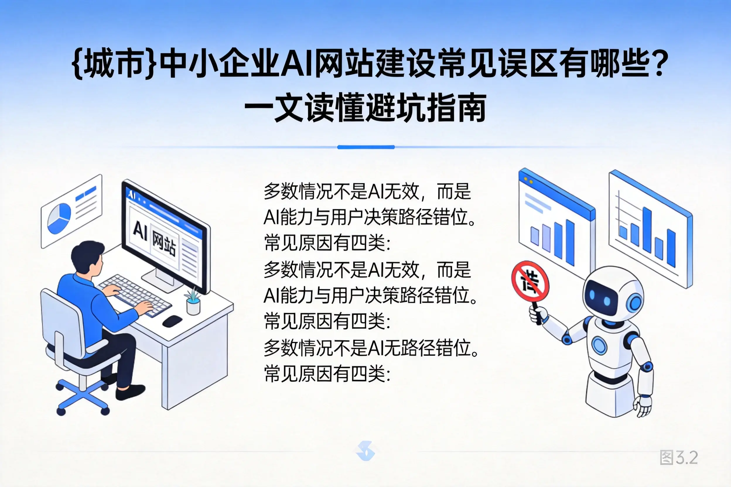 锡林郭勒中小企业AI网站建设常见误区有哪些?一文读懂避坑指南
